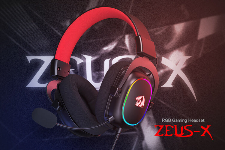 RGB wired gaming headset