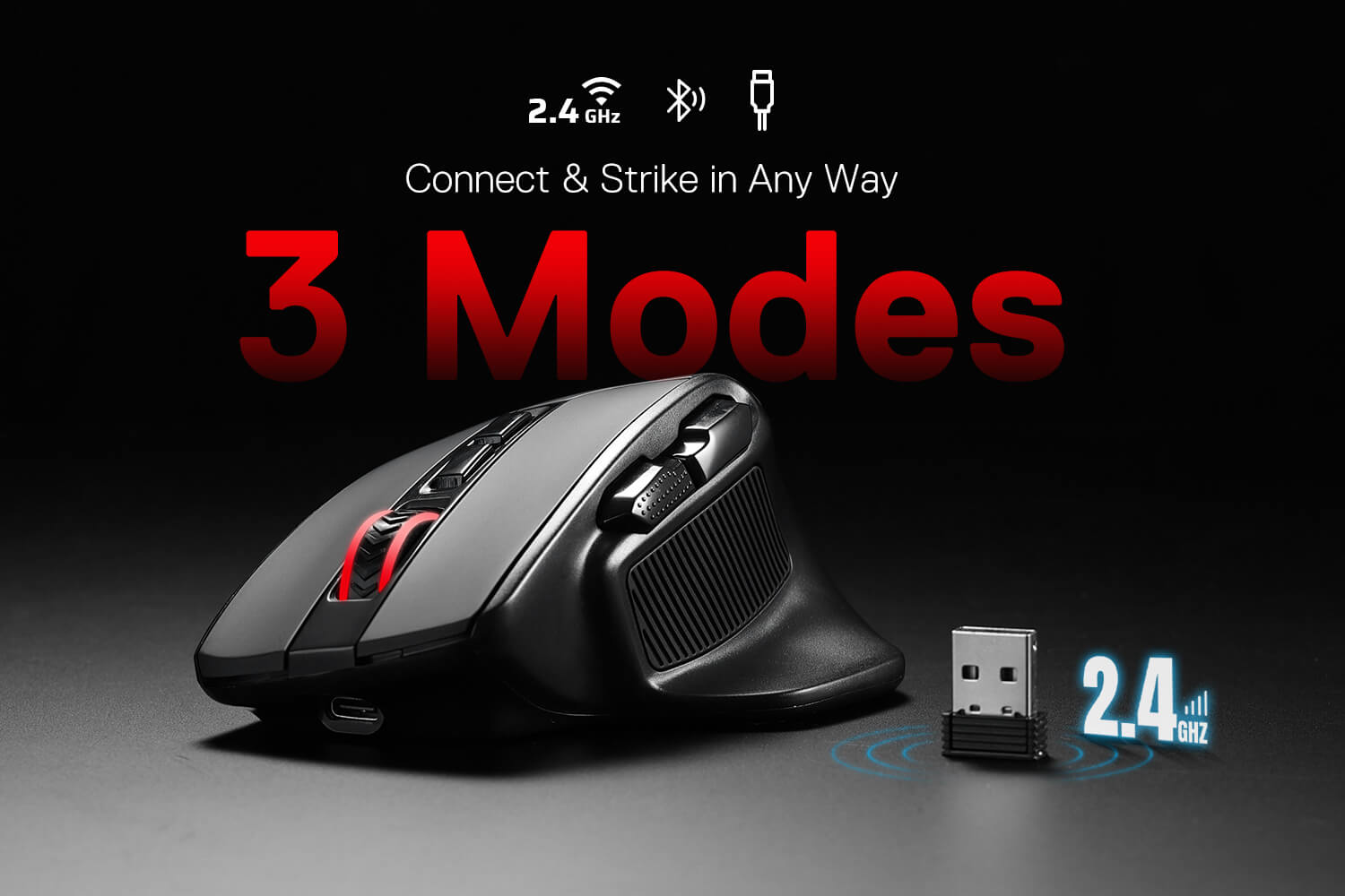 Redragon M806 Wireless Gaming Mouse
