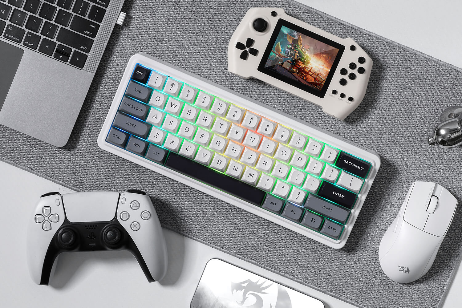 Redragon K722 PRO 60% Wireless Gasket RGB Gaming Keyboard