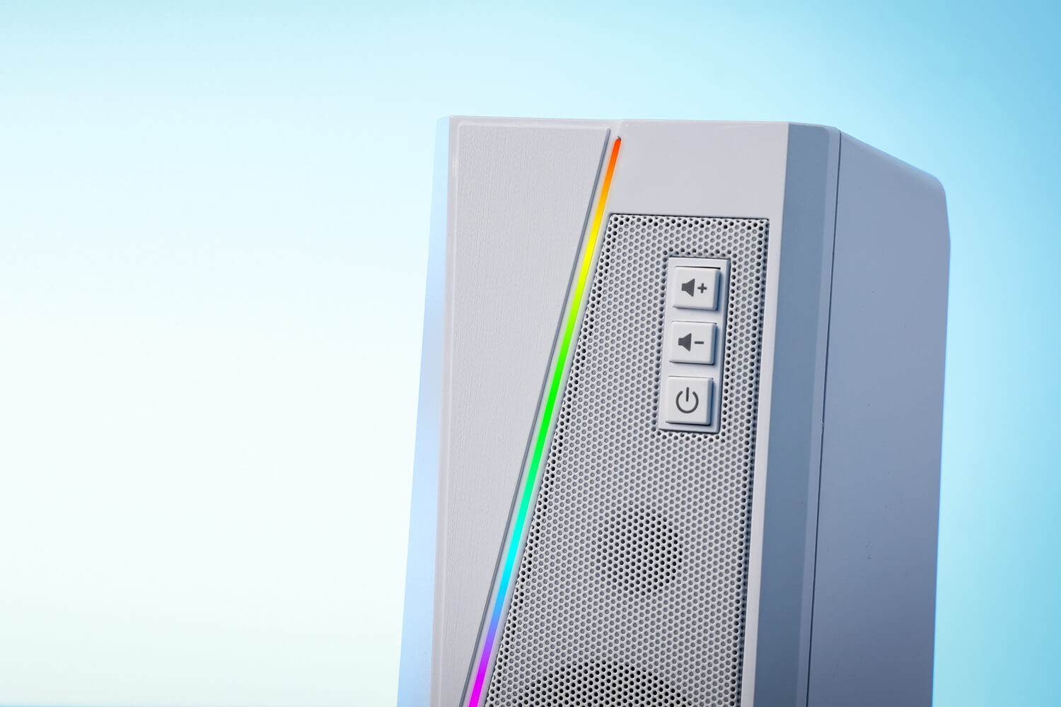 Redragon GS520 RGB Desktop White Speakers