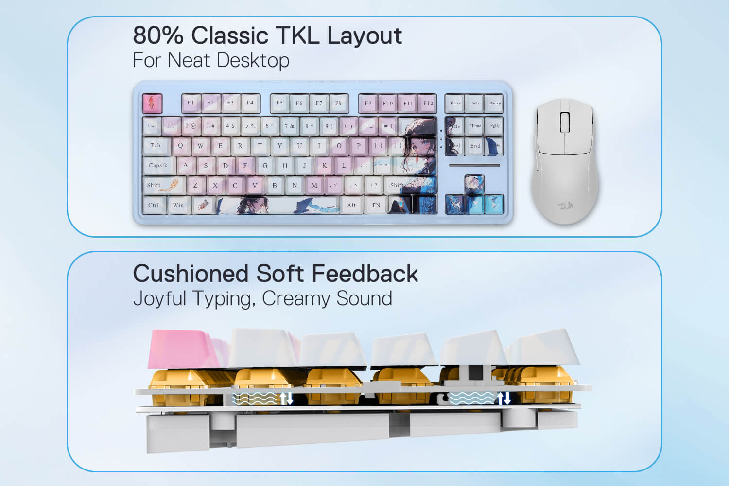 redragon keyboard dedicated for FPS gamer