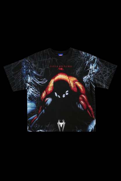 Man Vs Beast SBS 199X Oversized Tee in Vintage Black
