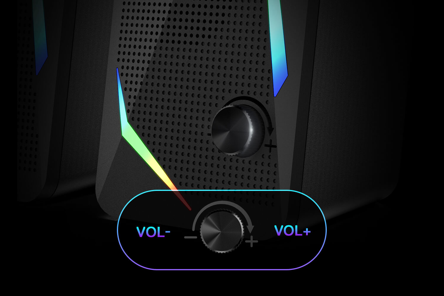 budget gaming rgb speakers redragon