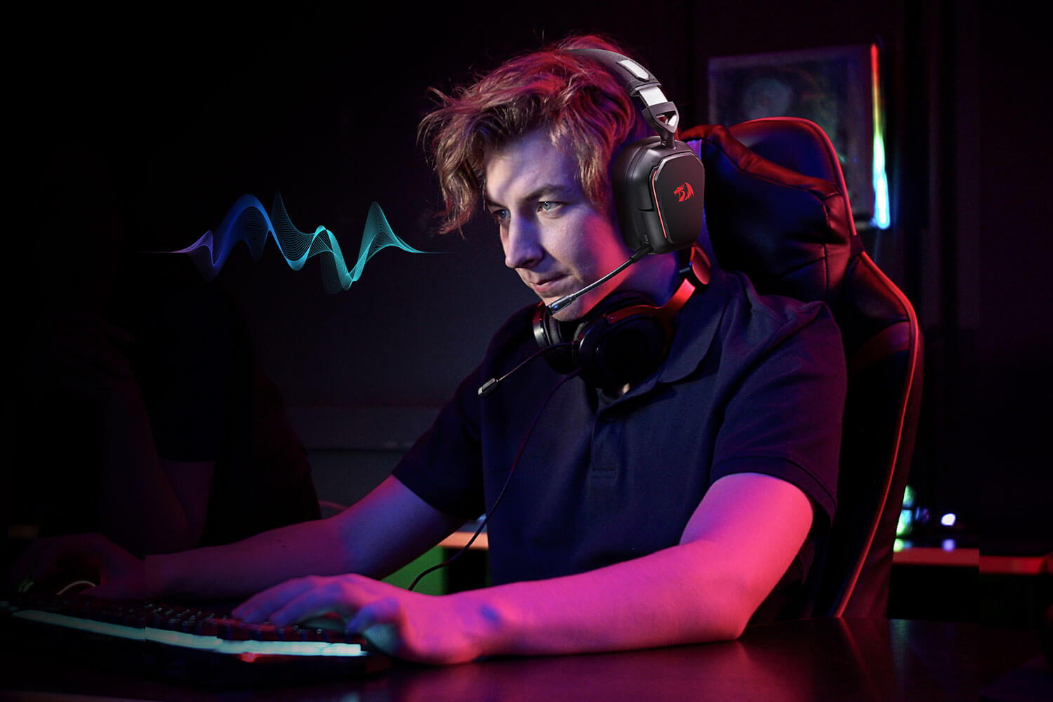 Redragon H868 3-Mode Wireless RGB Gaming Headset