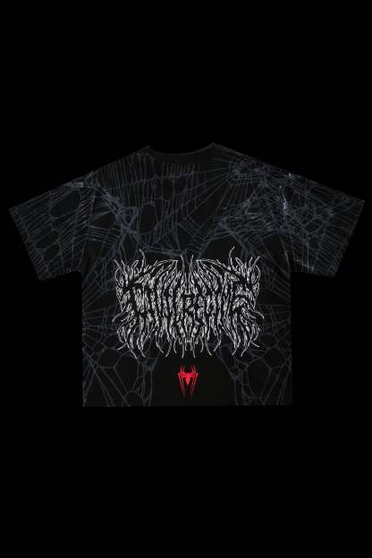 Man Vs Beast SBS 199X Oversized Tee in Vintage Black