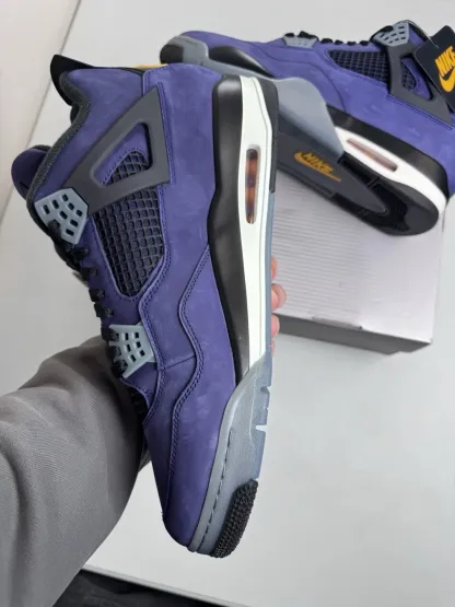 Nike Air Jordan 4 Retro Lakers Imperial Purple | FV5029-500 | NEW