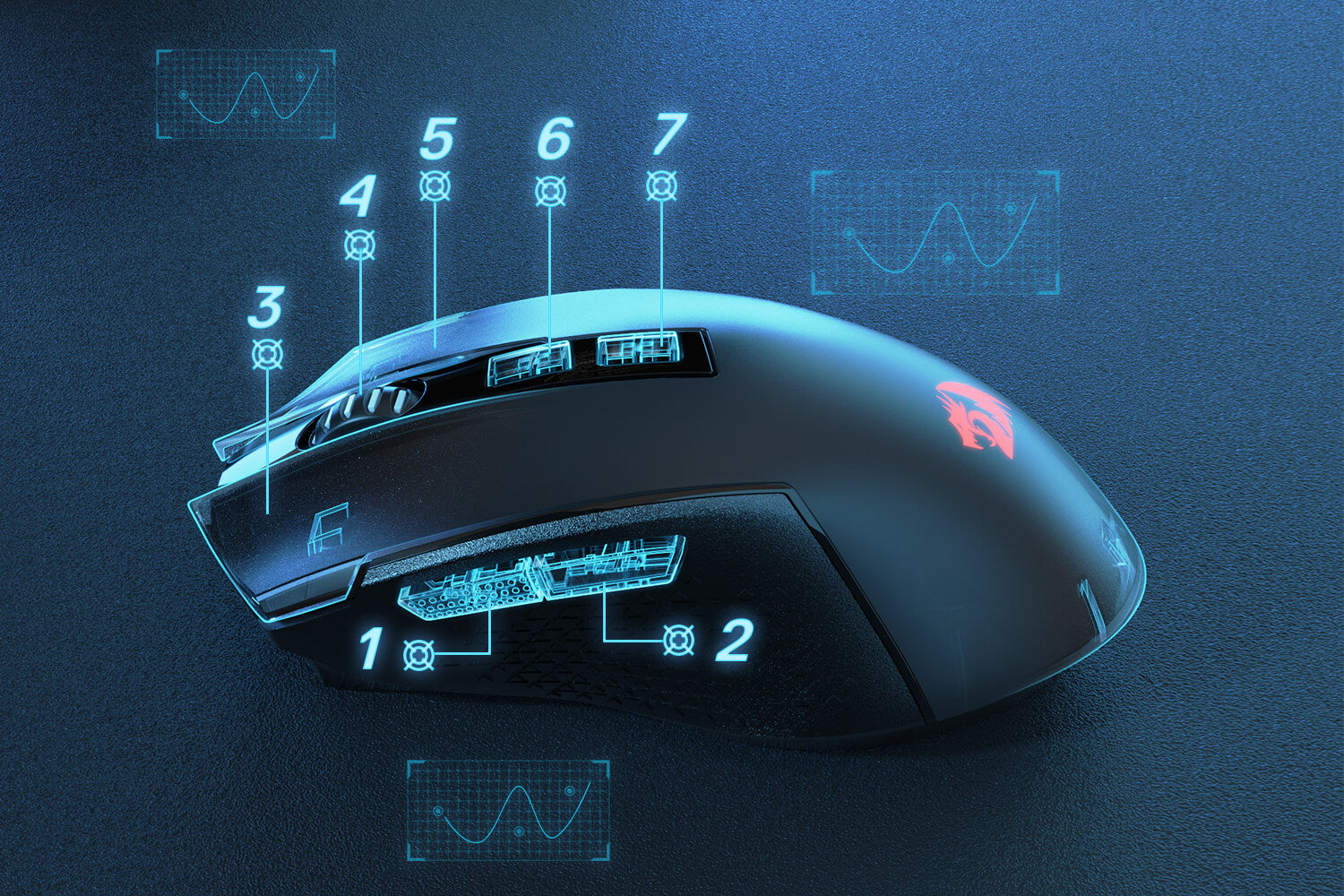 Wireless Bluetooth Gaming Mouse