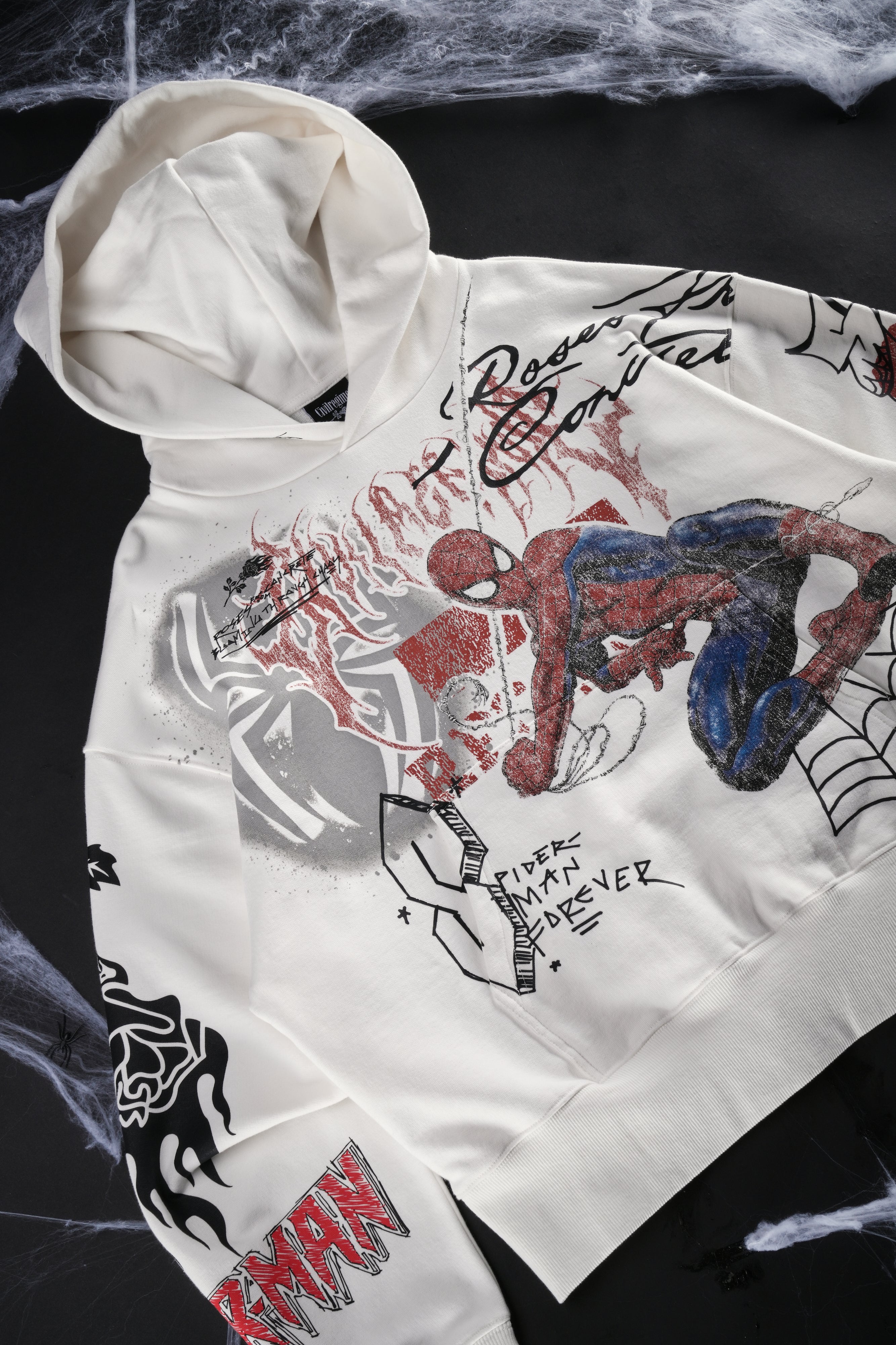 Team Spidey Forever Hoodie in Butter