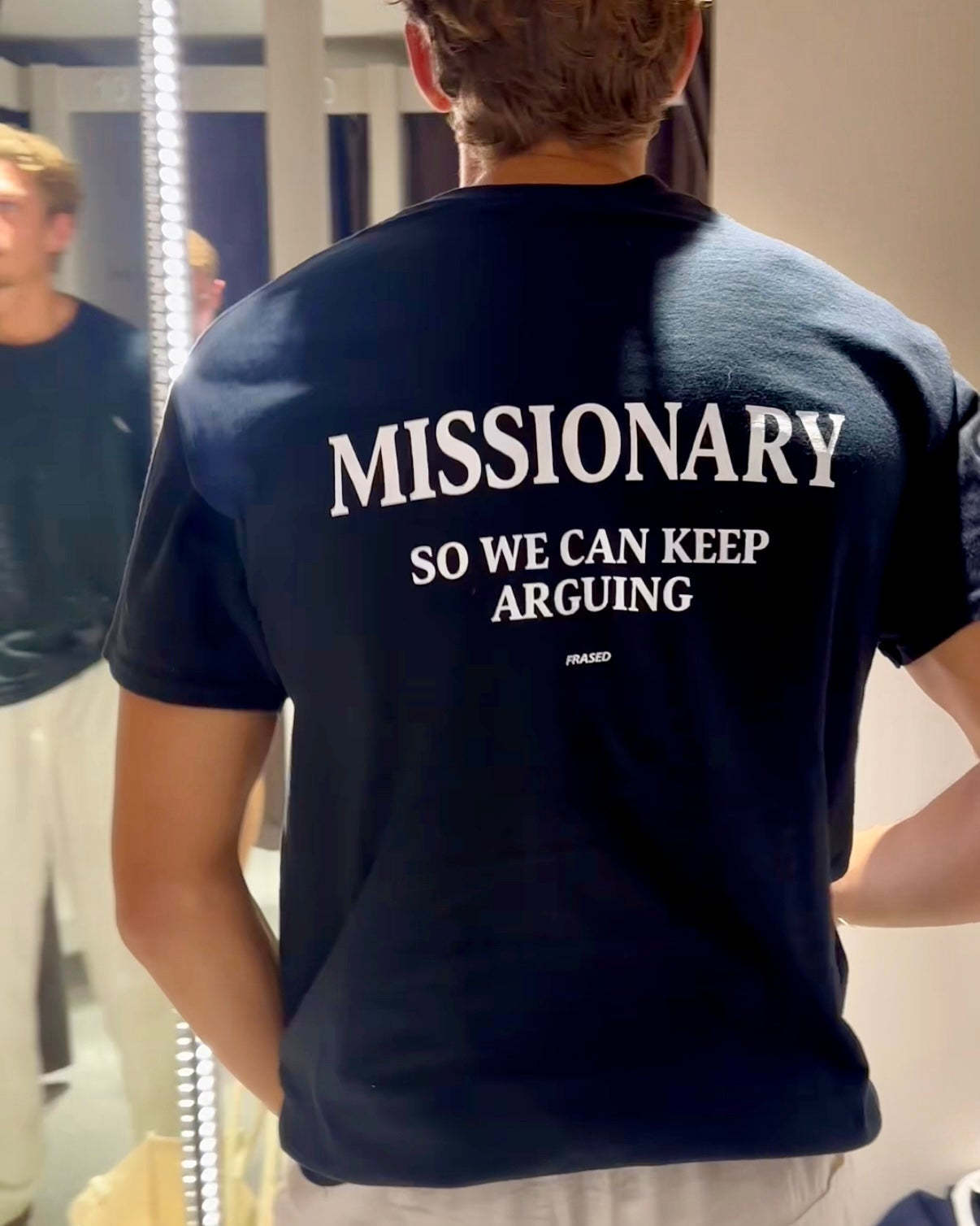 MISSIONARY SO WE CAN KEEP ARGUING