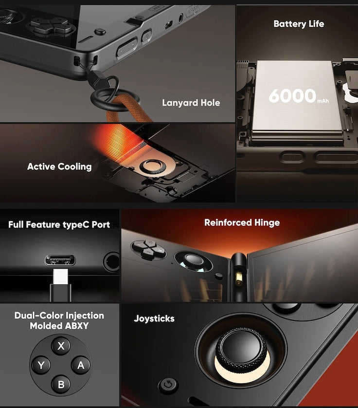 AYN THOR AMOLED Dual Screen Gaming Handheld