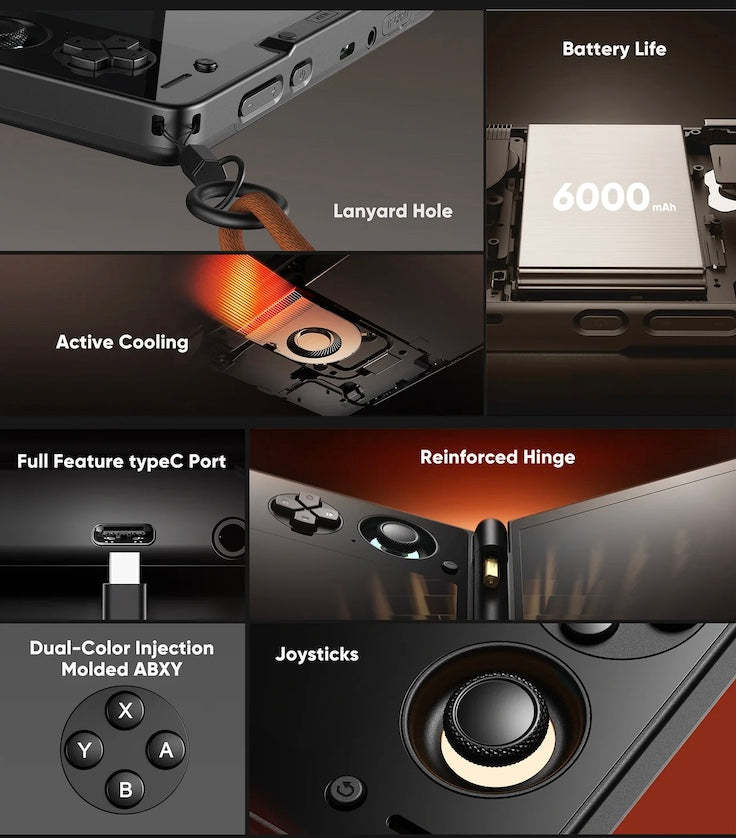 AYN THOR AMOLED Dual Screen Gaming Handheld