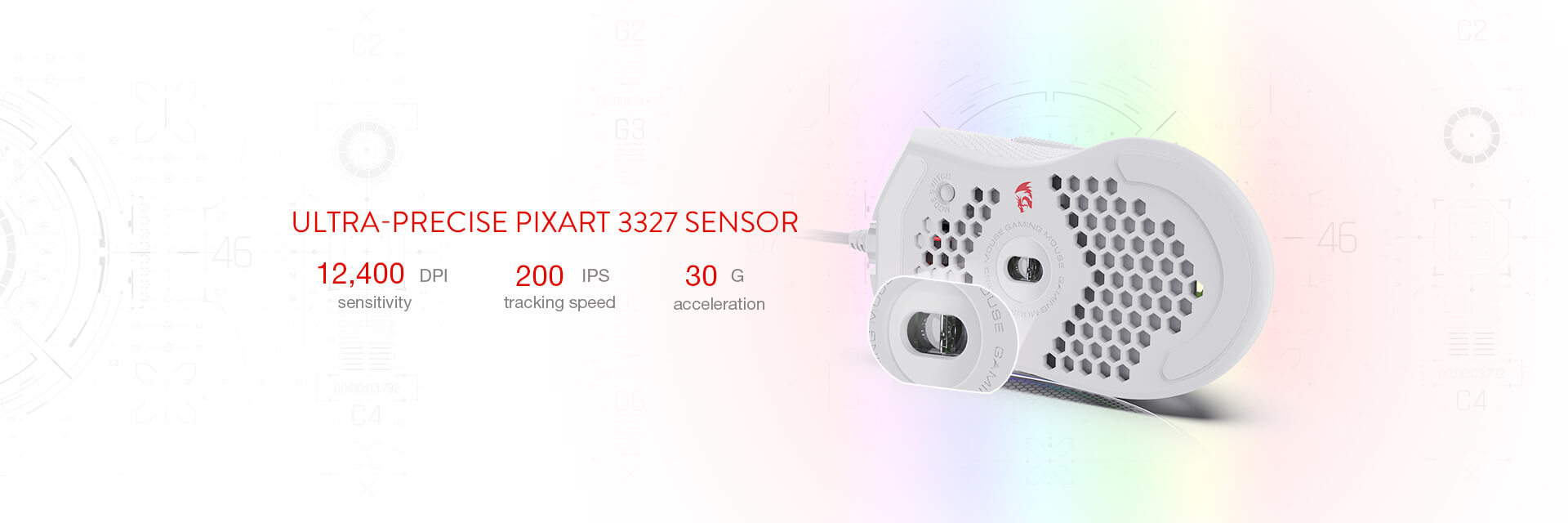 redragon m808 gaming mouse