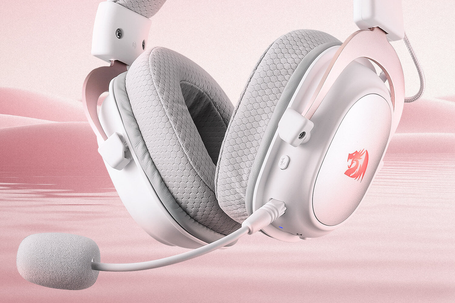 Redragon H510 PRO 3-Mode RGB Gaming Headset - 7.1 Surround Sound - 53MM Audio Drivers in Memory Foam Ear Pads w/Durable Fabric Cover- Multi Platforms Headphone - USB Powered for PC/PS4/NS