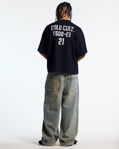 BOARDING TEE BLACK