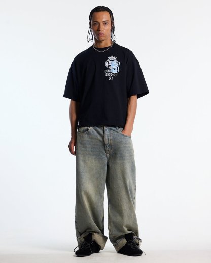 BOARDING TEE BLACK