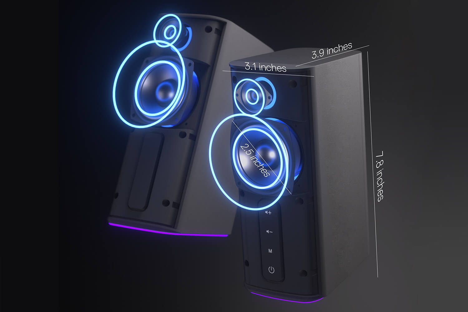 Redragon GS814 Stereo Desktop Speaker
