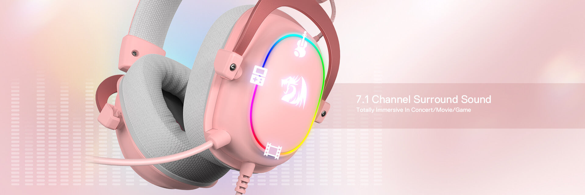 pink ps4 headset