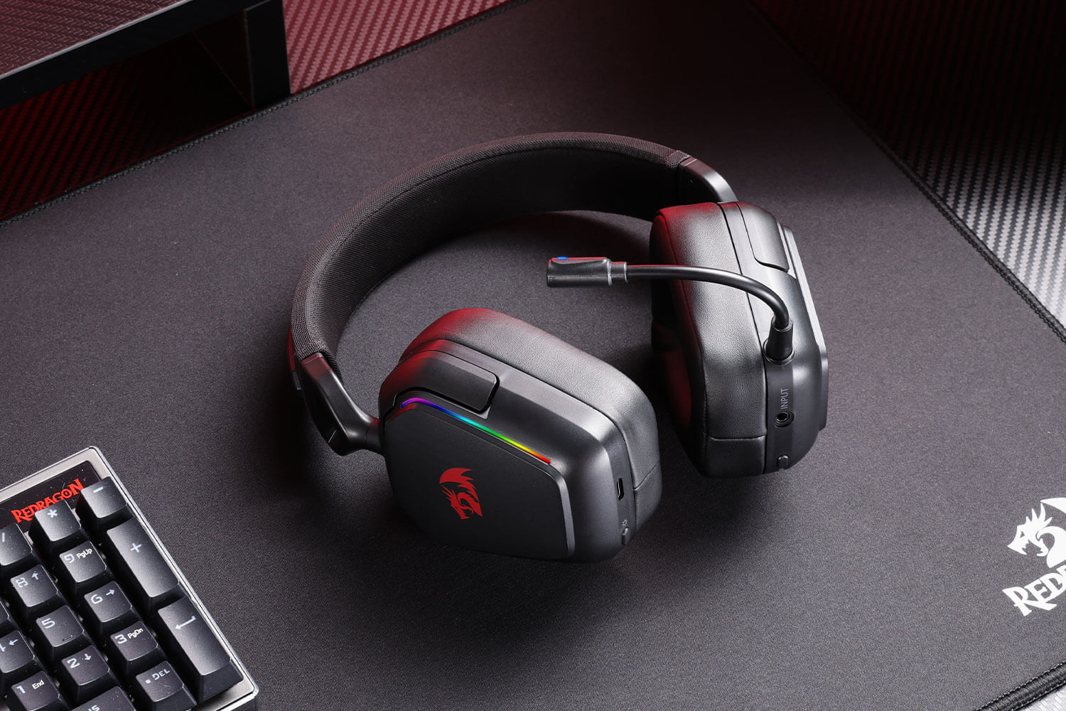Redragon H868 3-Mode Wireless RGB Gaming Headset