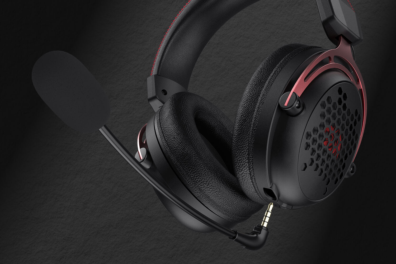 gaming pc headset with Detachable Microphone