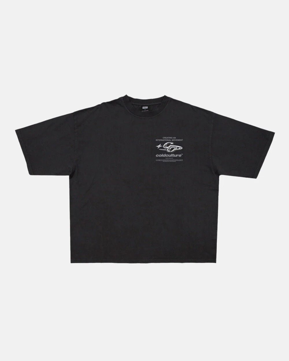 SPARKLY TEE BLACK