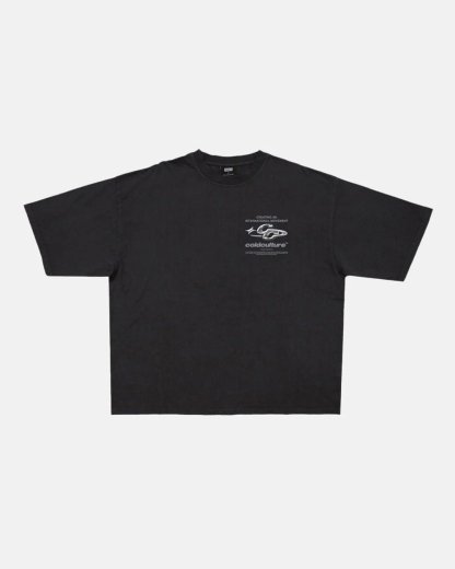 SPARKLY TEE BLACK