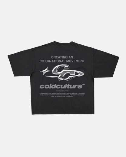 SPARKLY TEE BLACK