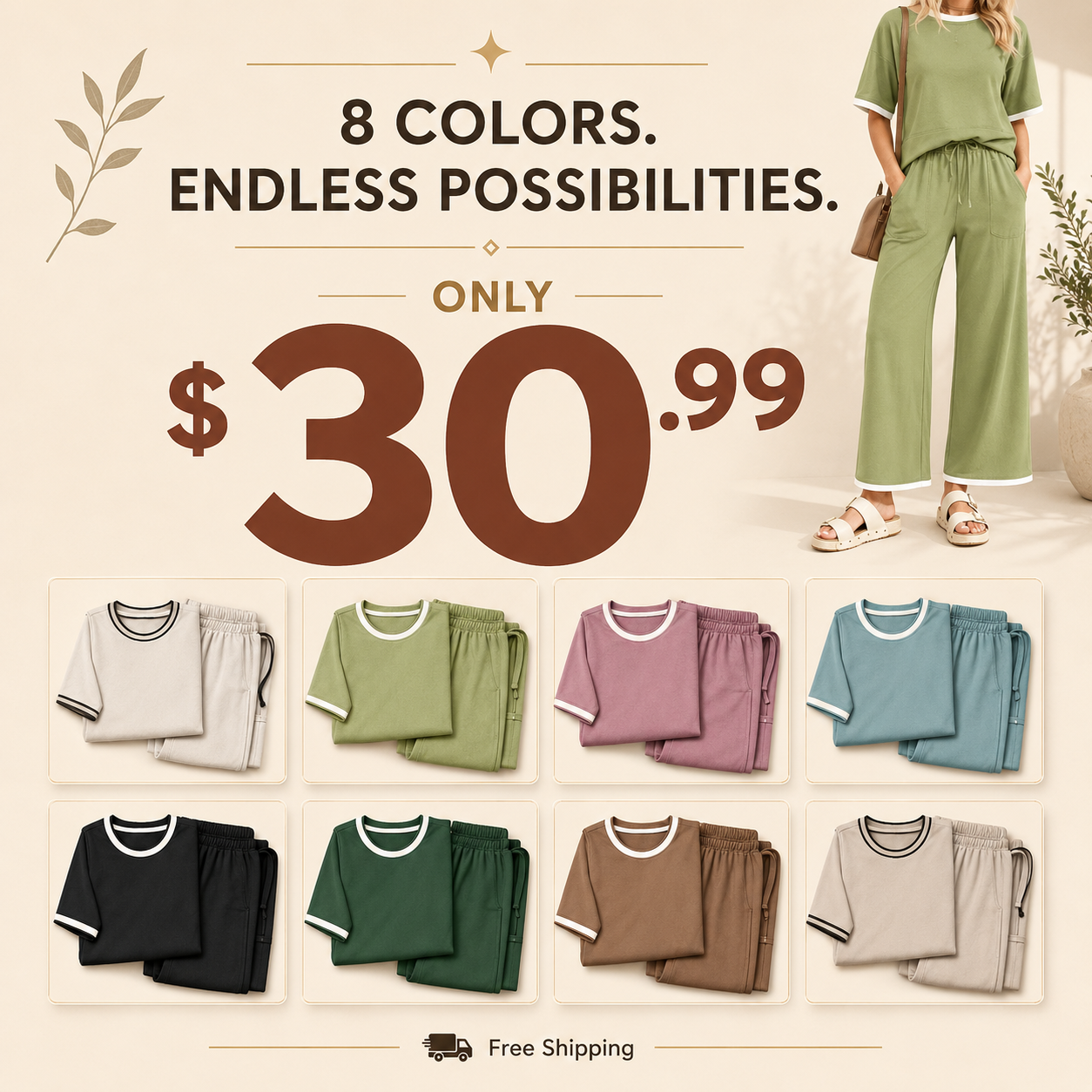 Women's 2-Piece Lounge Set