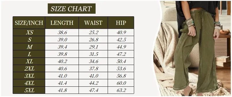 Women's Casual Wide Leg Sweatpants