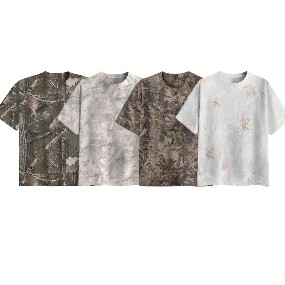 Unisex Oversized Camo Shirts for Women and Men