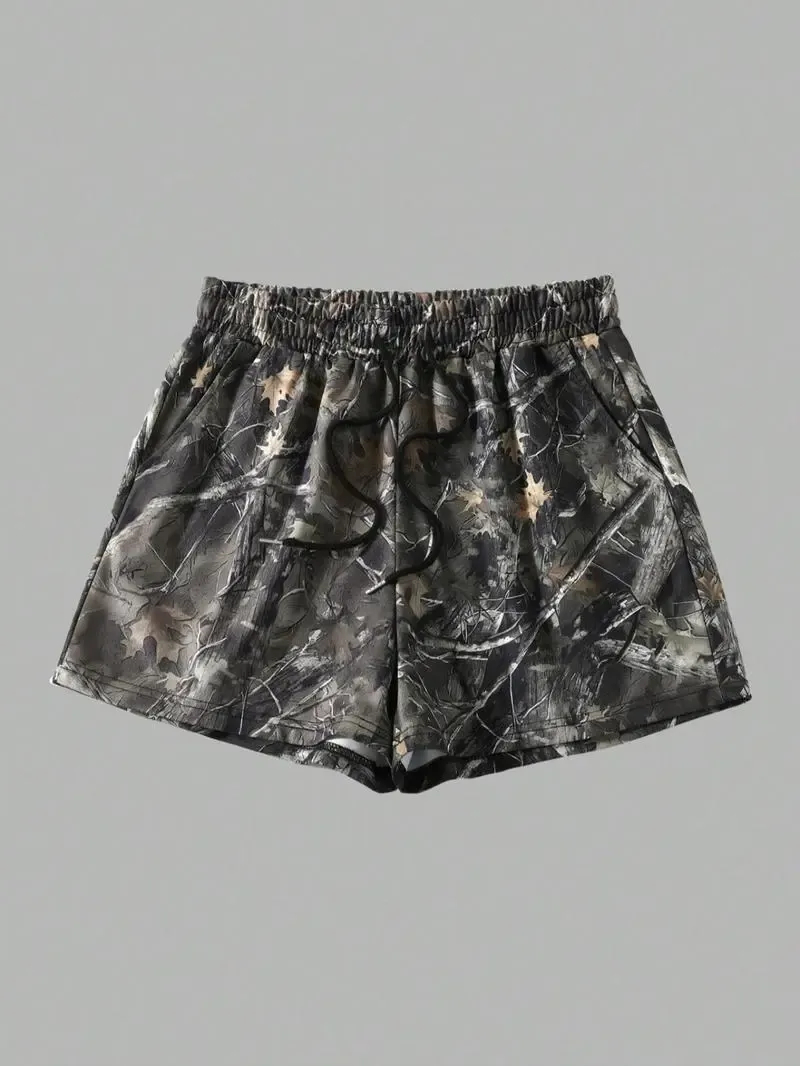 Women's Camo & Solid Summer Shorts