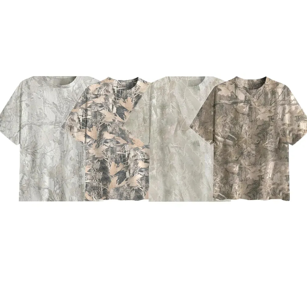 Unisex Oversized Camo Shirts for Women and Men