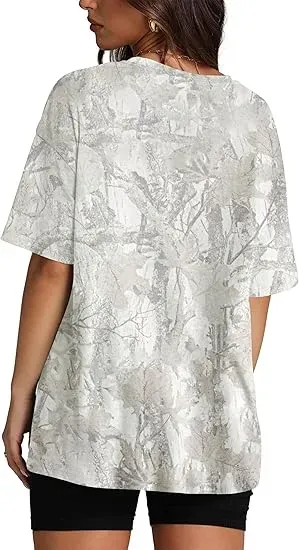 Unisex Oversized Camo Shirts for Women and Men
