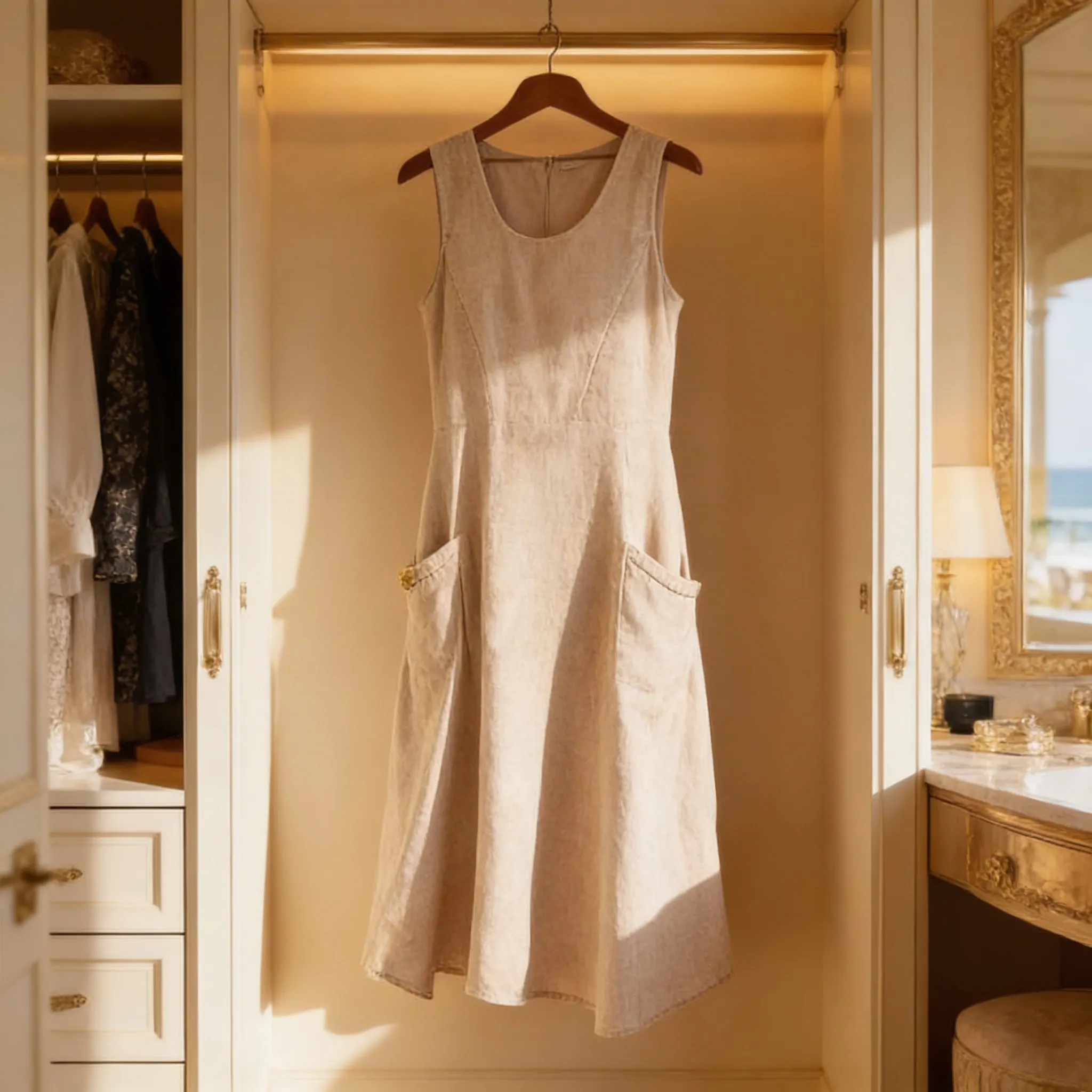 Sleeveless Dress - View 6