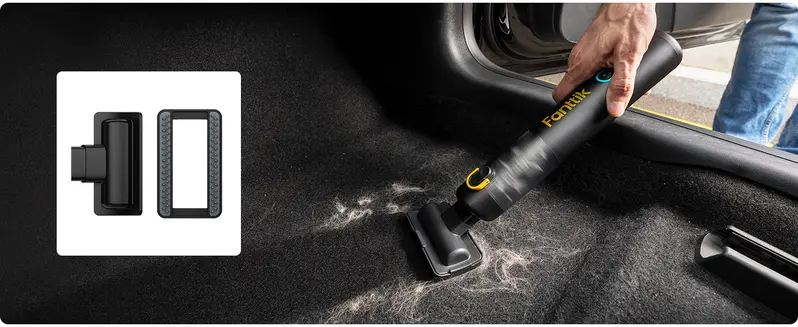 Product Introduction of Fanttik Slim V8 Mate/V8 Apex/V10 Apex Cordless Car Vacuum High Power, 12000Pa/30AW, RobustClean Mini Vacuum with Flexible Hose and Pet Brush, 2H Fast Charge, Portable Vacuum for Car Interior Home Cleaning Cleaner Automotive 12