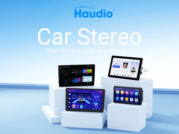 Product Introduction of 10.1" Rotatable Touch Screen Car Stereo Single Din - Android 13, Wireless CarPlay/Android Auto, 4-Core CPU, 2GB+32GB, GPS Navigation, Hi-Fi Sound, Bluetooth 4.2, AHD Backup Camera (Vertical Fit) 12