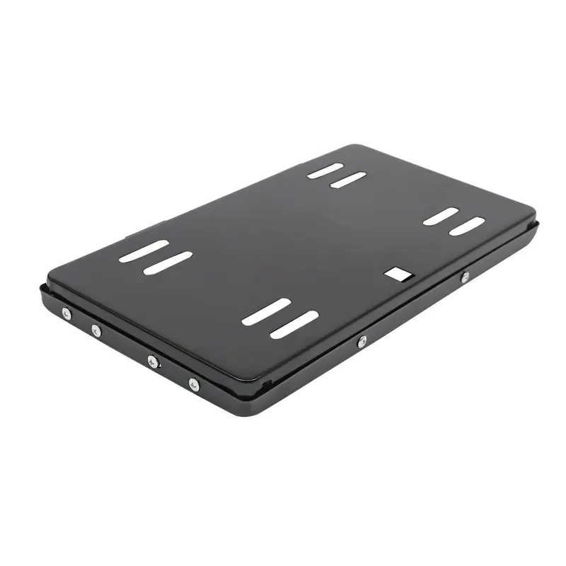 Product Introduction of Car License Plate, Black Silicone License Plate Frames, Universal US Car Licence Plate Covers for US Universal License(1/2 Pcs) Automotive Vehicle Truck Logo 4
