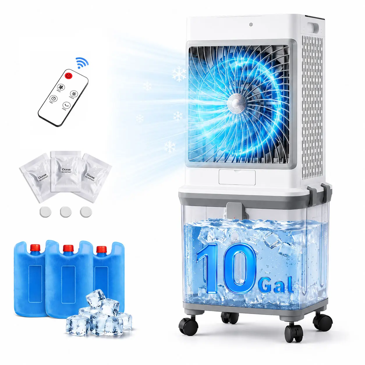 Air Cooler- 1200W Adjustable Power