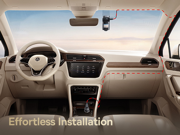 wireless dash cam front and rear