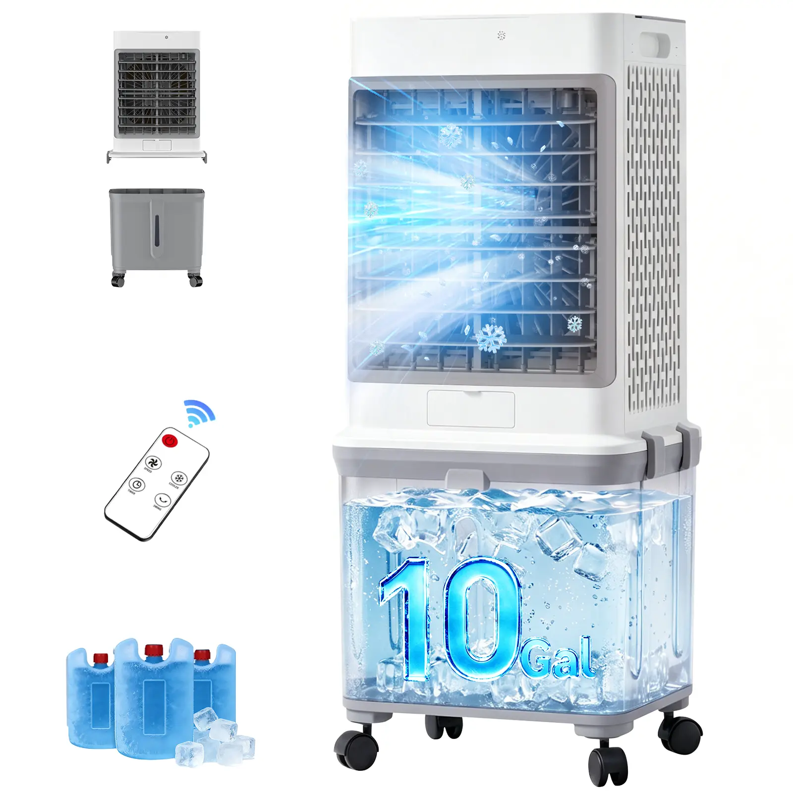 Air Cooler- 1200W Adjustable Power