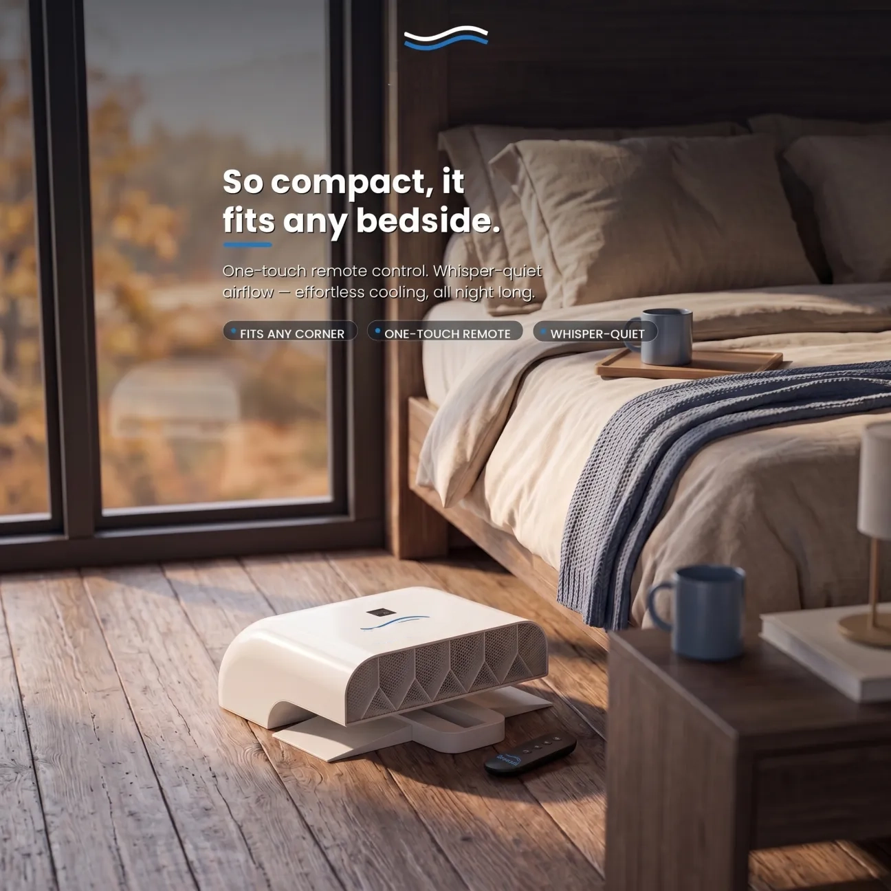 Fantail Bed Fan
