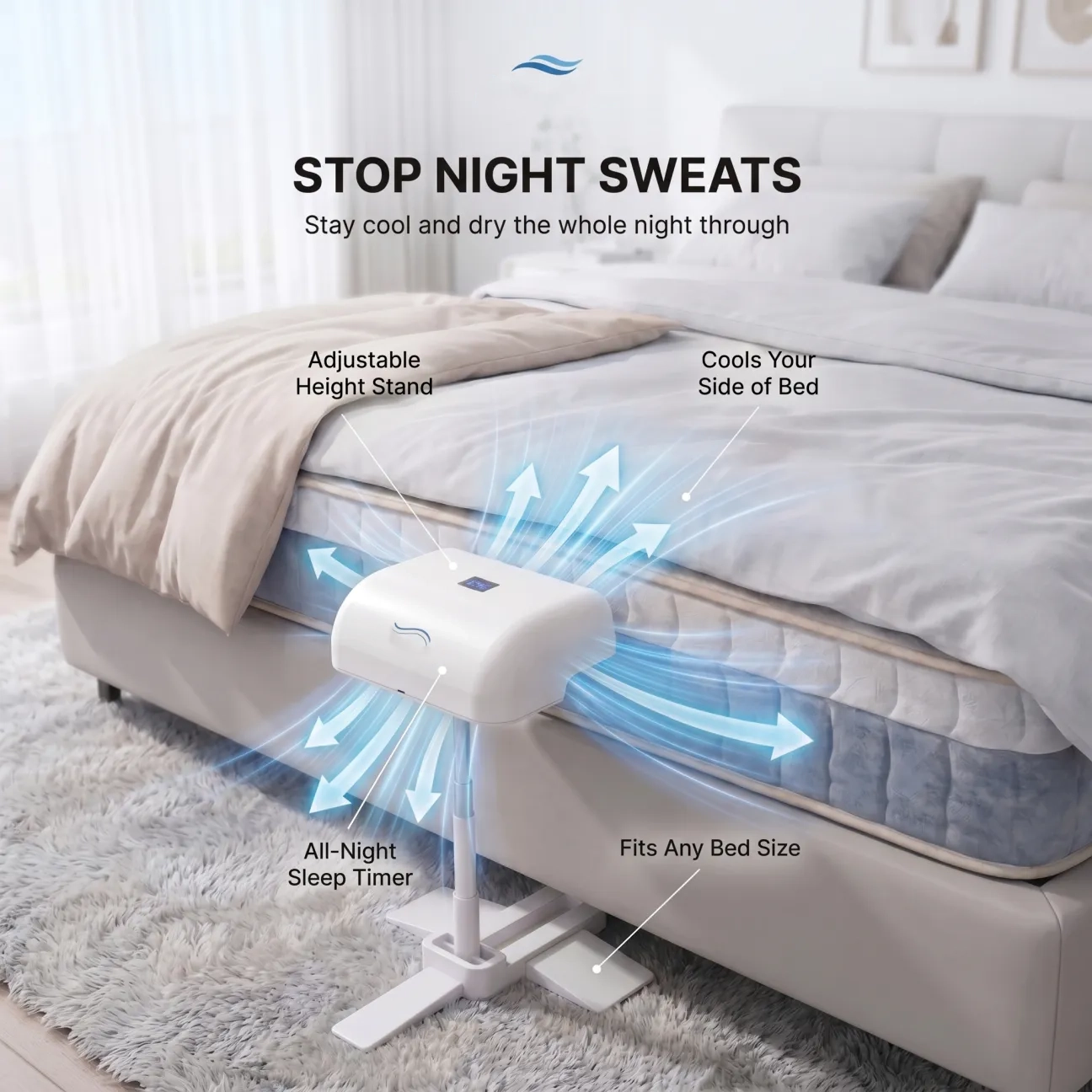 Fantail Bed Fan