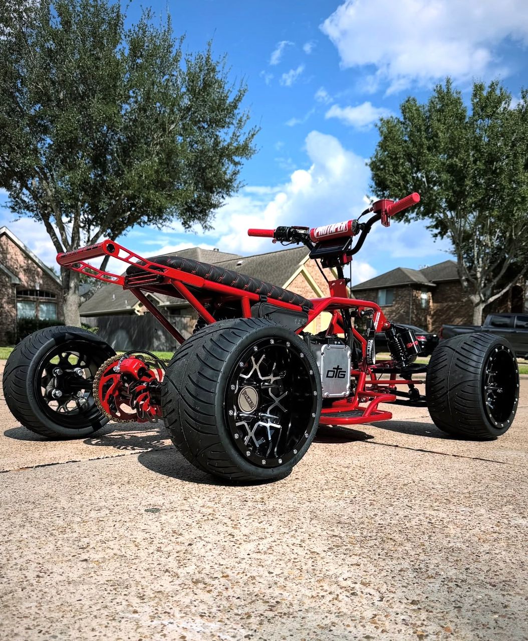 Ronster Red Electric Mini Quad