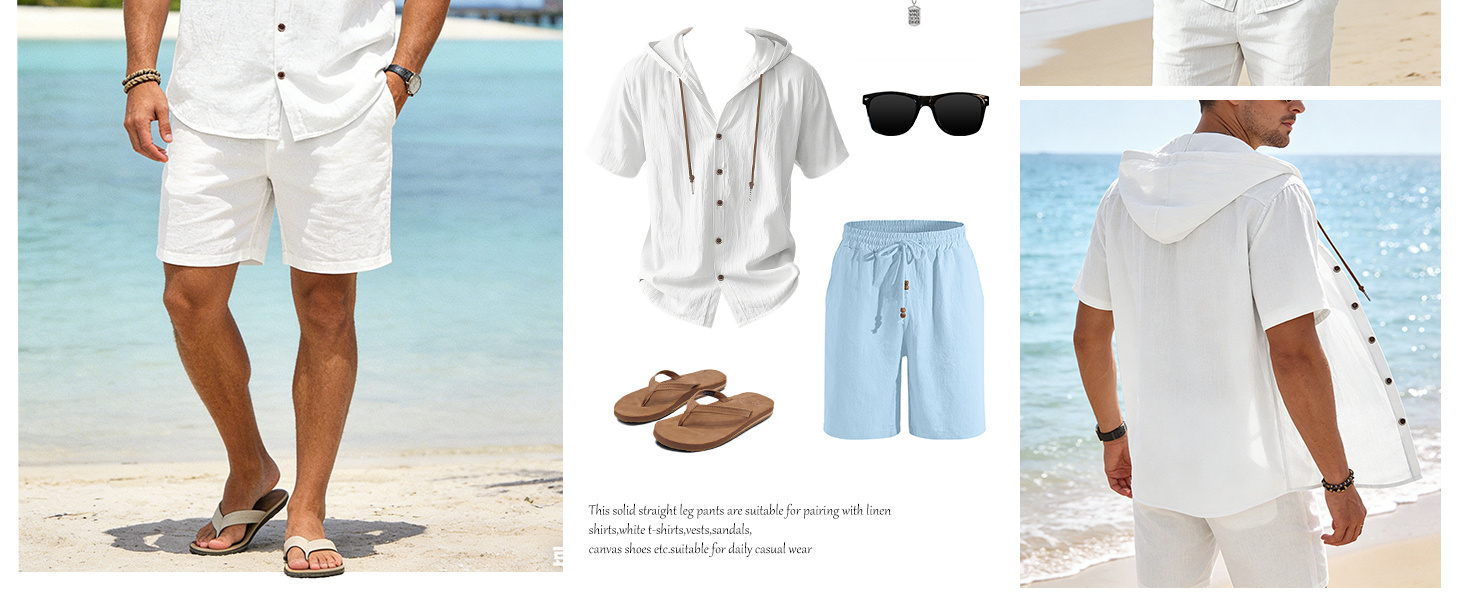 men linen shirt botton down shirt