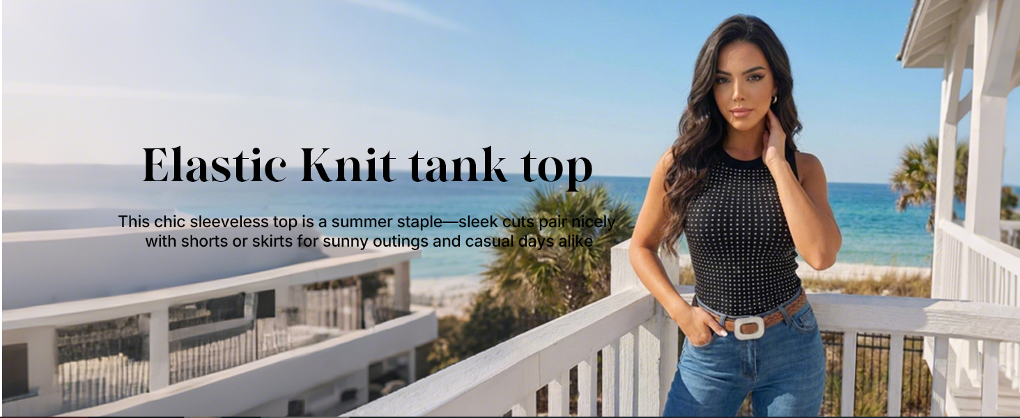 Summer Chic Sleeveless Top