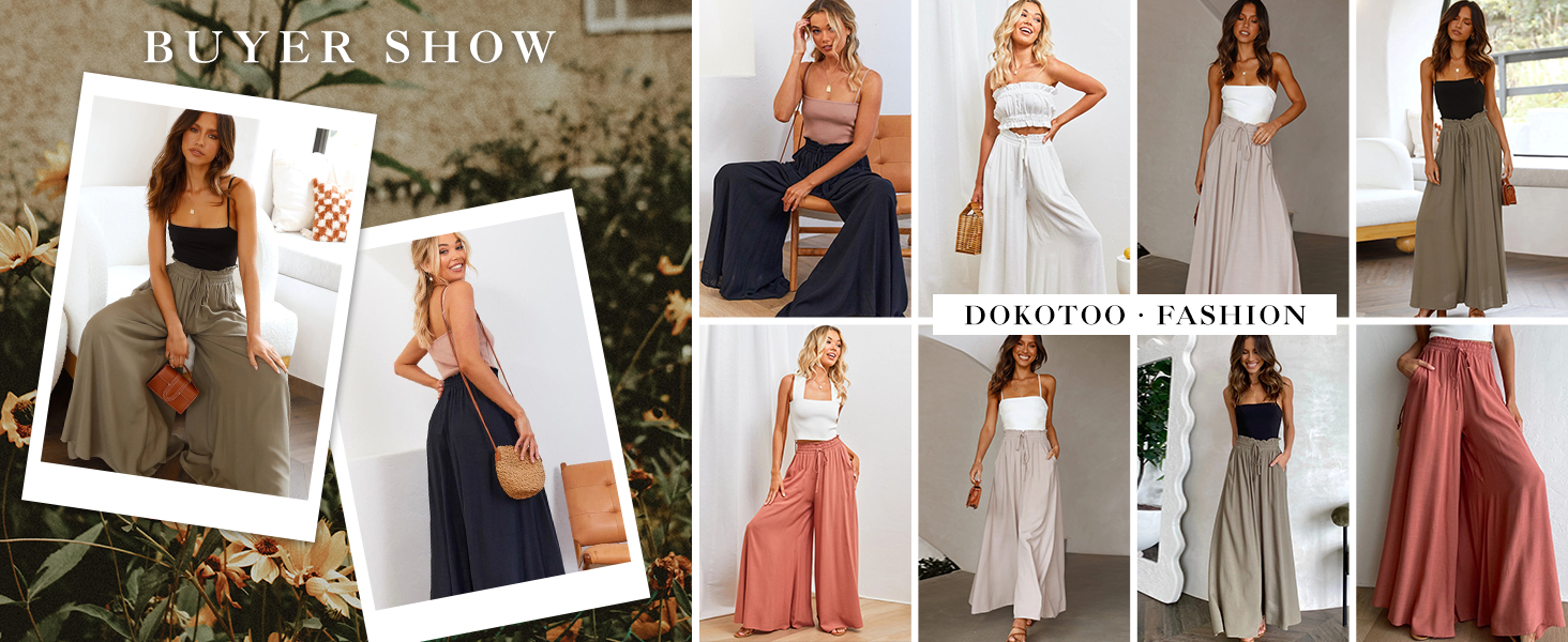 wide leg pants