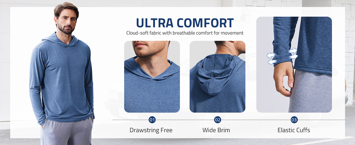 lightweight hoodie men