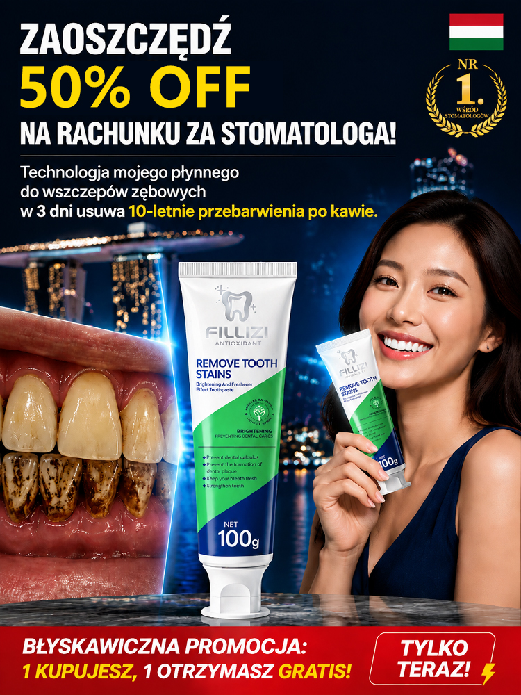 🦷 Japoński sekret zdrowego uśmiechu! Rewolucyjna pasta odbudowująca szkliwo 