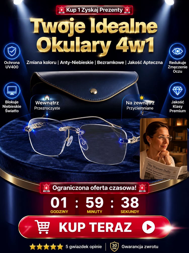 Wyprzedaż -50%! Okulary Autofokus Zapewniają Krystalicznie Czysty Obraz! z ochroną antyradiacyjną dla seniorów！