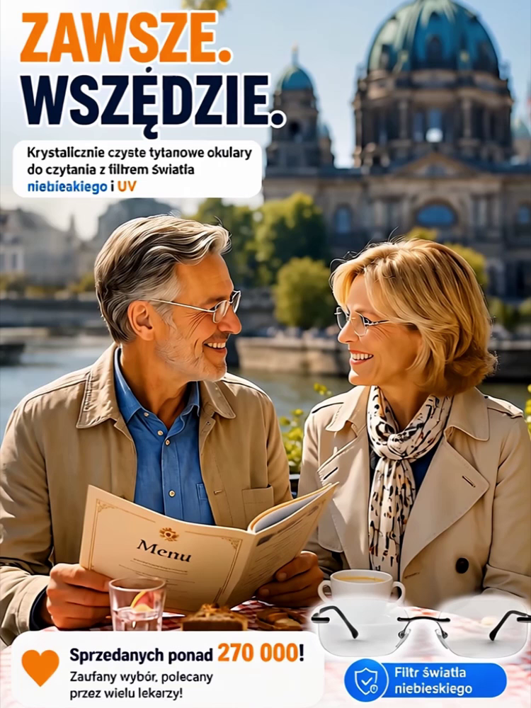Ciągle Szukasz Okularów Do Czytania Po Całym Domu? Inteligentne Okulary 1+1 GRATIS (InPost + Płatność przy Odbiorze)