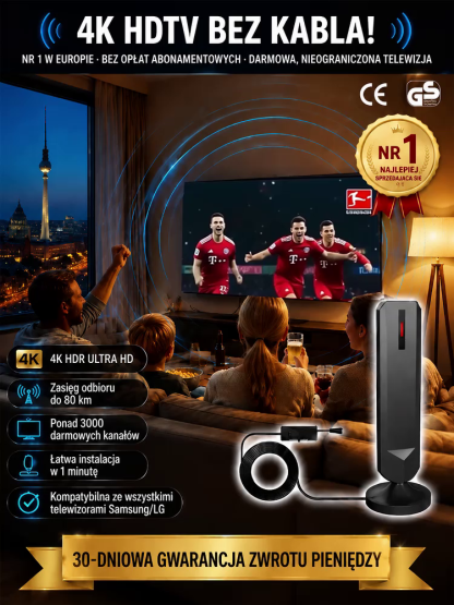 【4K antena radarowa】Oglądaj wszystkie mecze na żywo za darmo! Antena radarowa 4K do sportu！